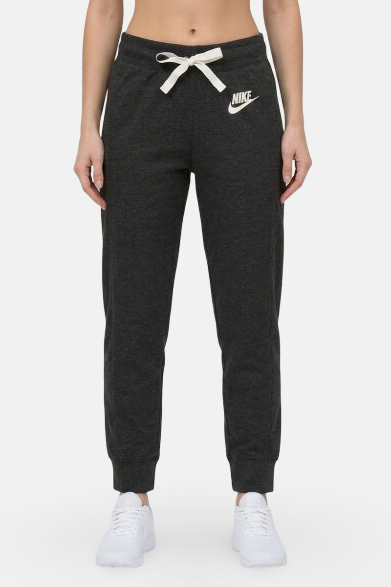 Nike Women Cropped Fit Outdoor Sweatpants, Grey - Image 1