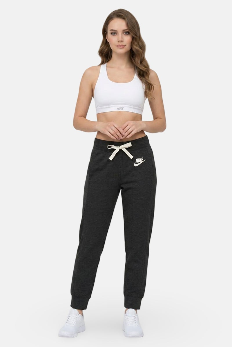 Nike Women Cropped Fit Outdoor Sweatpants, Grey - Image 2