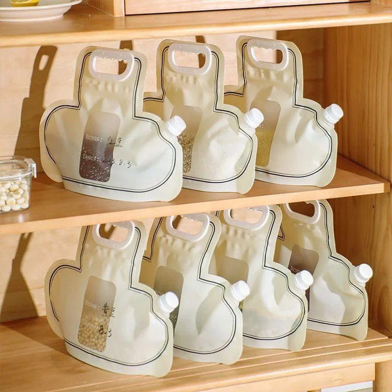ALKAYAN Airtight Legumes Storage Bag, Space Saving, Lightweight, Multi-Purpose, Jar-S... - Image 2