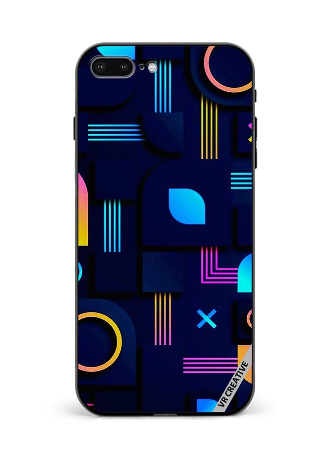 VR CREATIVE Protective Case Cover For Apple iPhone 7 Plus/8 Plus Texture Design Multicolour - Image 1