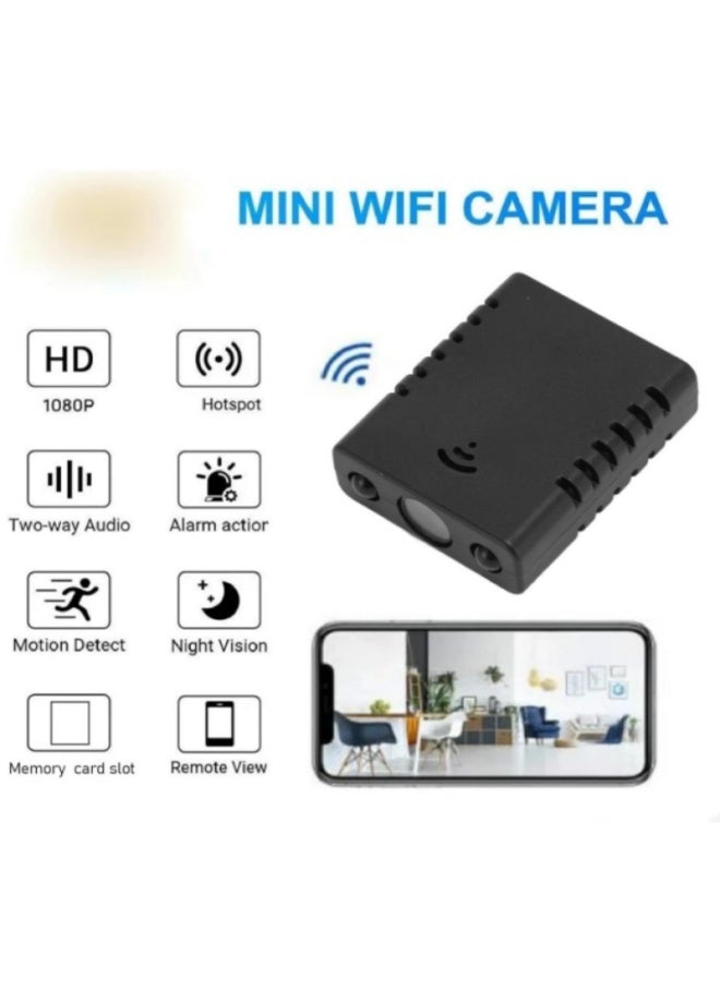 Generic Wireless Network Camera Mini WiFi Camera 1080P HD Home Night Vision Remote Monitoring Micro Baby Monitor Supports Video Playback Function - Image 1