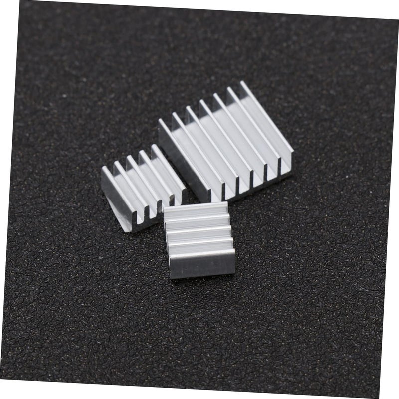 Aluminum Heatsink Kit with Thermal Tape for PCB Cooling 3 Pieces - Image 3