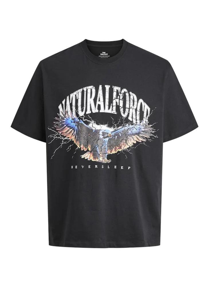 JACK & JONES Plus Size Crew Neck T-Shirt