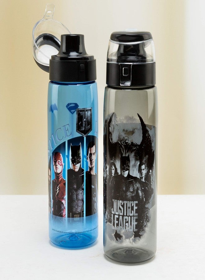 زاك ديزاينز زجاجة مياه Zak Designs JLMA-K950 من فيلم فرقة العدالة من دي سي كوميكس، خالية من مادة BPA، مزودة بحلقة، سعة 25 أونصة، متعددة الألوان، قطعة واحدة - Image 5