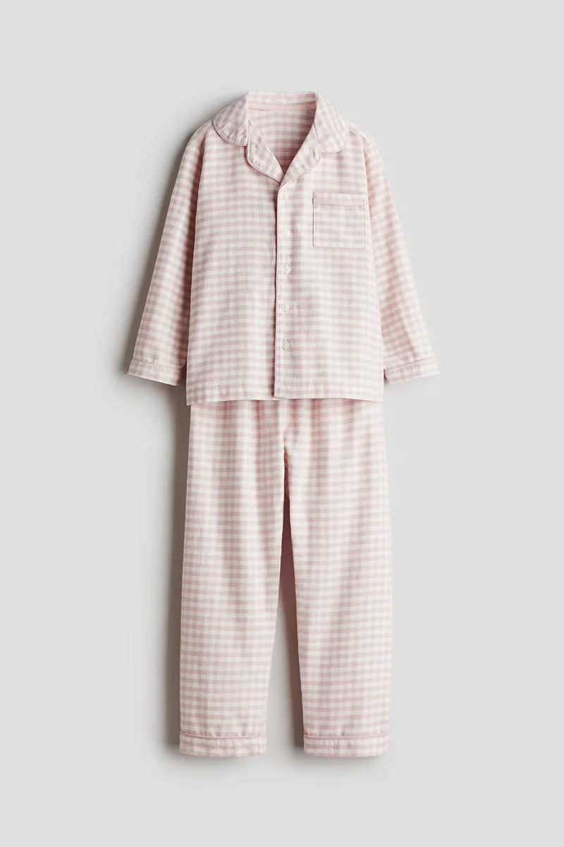 اتش اند ام بيجاما من قطن الفلانيل