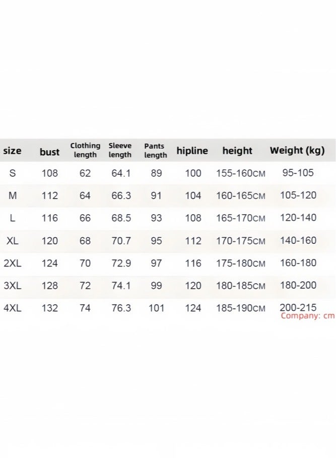 Nariele طقم رياضي فضفاض للرجال وسروال رياضي من قطعتين - Image 2