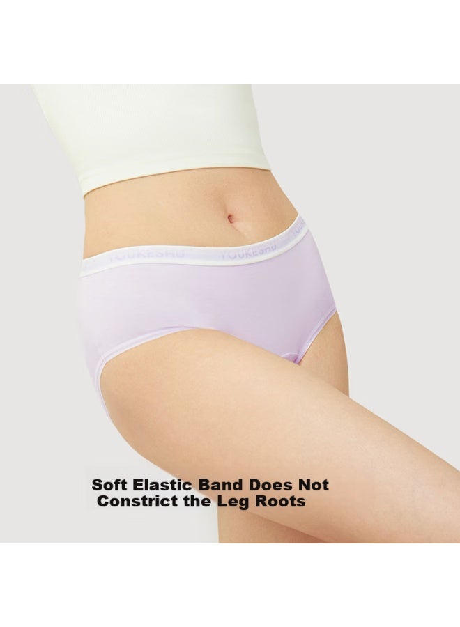 Youkeshu a Class Baby Cotton Underwear Girls Pure Cotton 10a Antibacterial Mulberry Silk Crotch High Elasticity Sports Wind Triangle Pants - Image 4