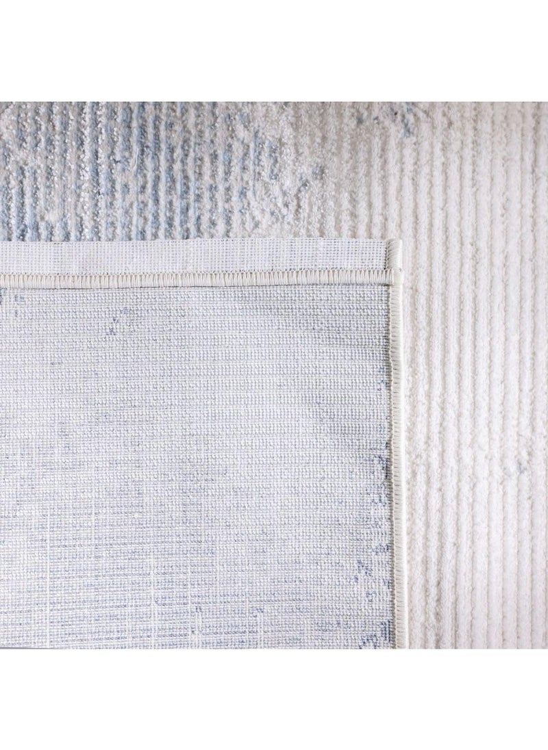 DANUBE HOME Nowa Shine Rug  Polypropylene + Polyester Area Rug Floor Covering L300xW200cm-Grey  - Image 3