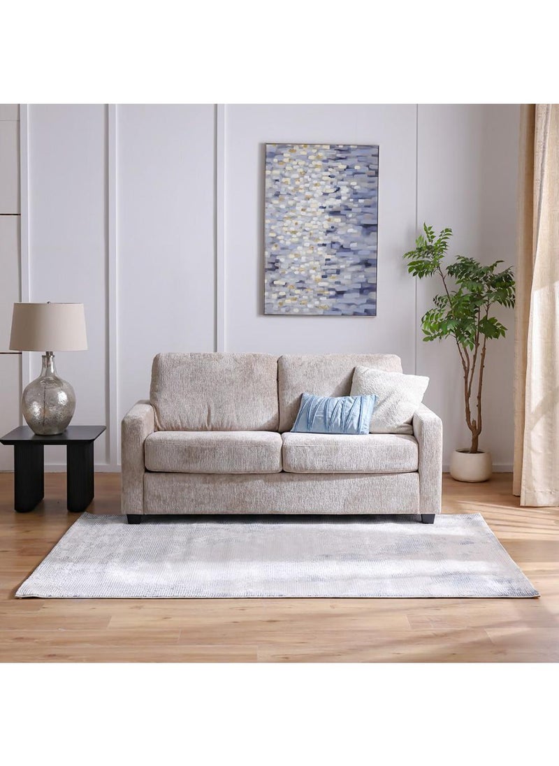 DANUBE HOME Nowa Shine Rug  Polypropylene + Polyester Area Rug Floor Covering L300xW200cm-Grey  - Image 5