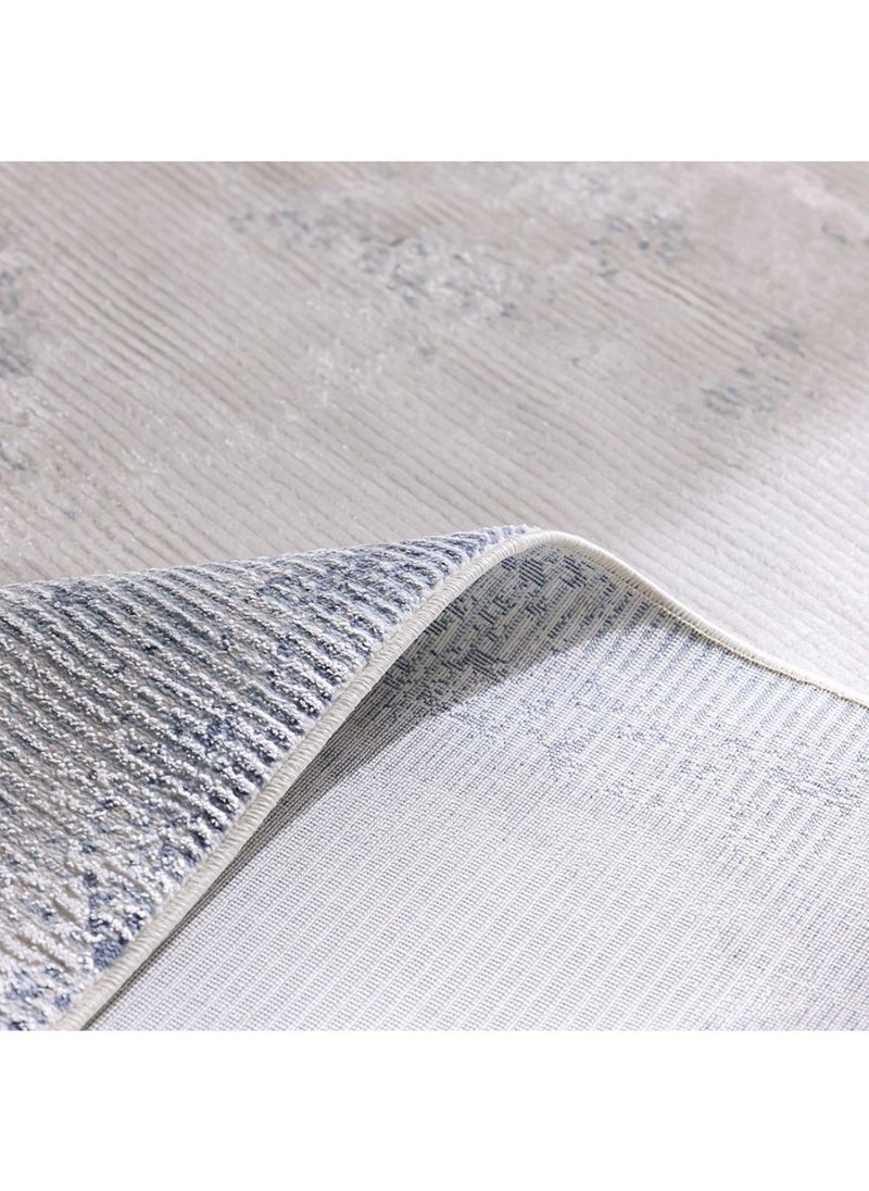 DANUBE HOME Nowa Shine Rug  Polypropylene + Polyester Area Rug Floor Covering L300xW200cm-Grey  - Image 2