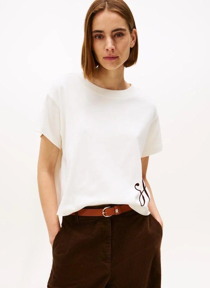 TOMMY HILFIGER Graphic Crew Neck T-Shirt