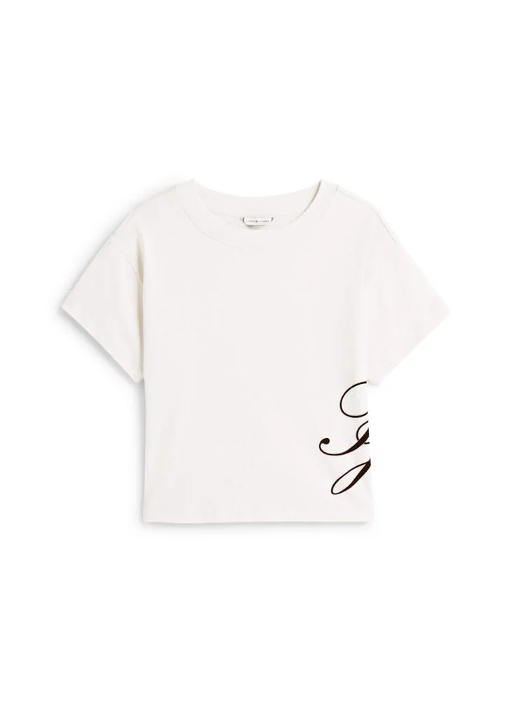 TOMMY HILFIGER Graphic Crew Neck T-Shirt