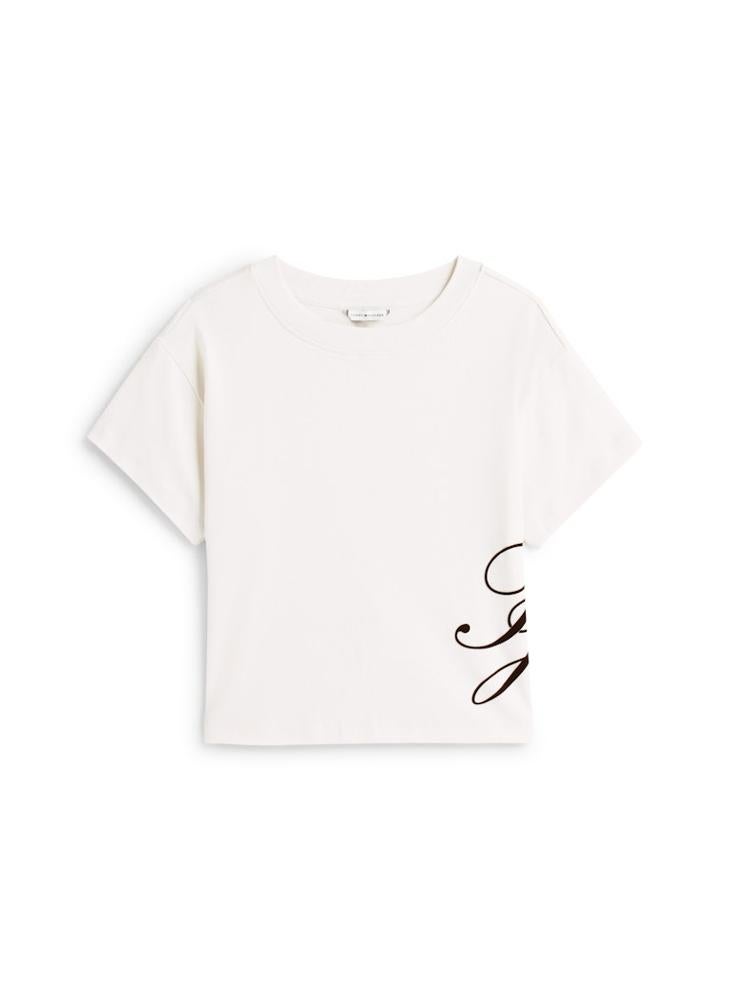 TOMMY HILFIGER Graphic Crew Neck T-Shirt - Image 5