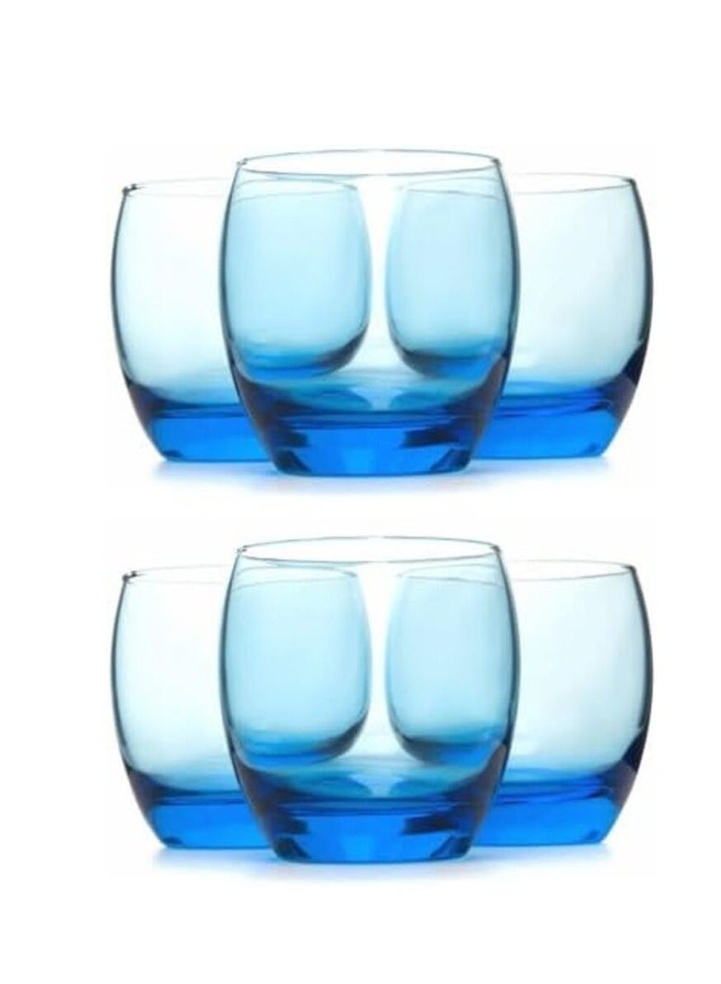 باساباش بشابتشي طقم اكواب عصير كبيرة  6 قطع - باريل - 340 مل - لون تركواز - منشأ تركي - Image 1