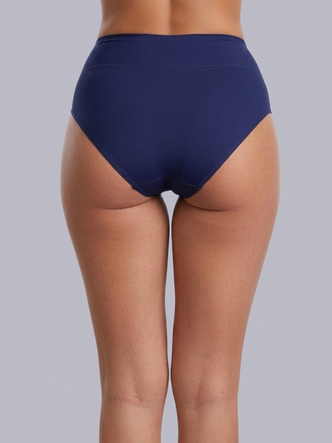 Eden Pack of 3 - Cotton Full Coverage Tummy Tucker Briefs - Image 4
