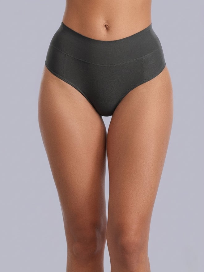 Eden Pack of 3 - Cotton Full Coverage Tummy Tucker Briefs - Image 5