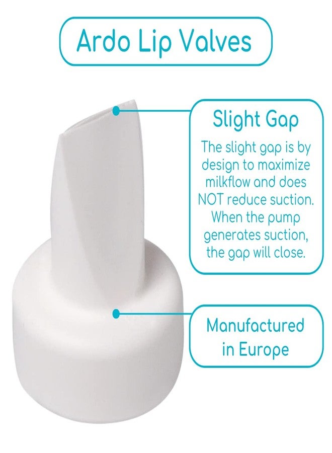 Ardo Lip Valves for Ardo Breast Pumps (Except for Hands-Free Pumpset and Ardo Melia Wearable), Duckbill Valves, Original Ardo Parts, Manufactured in Europe - Image 2