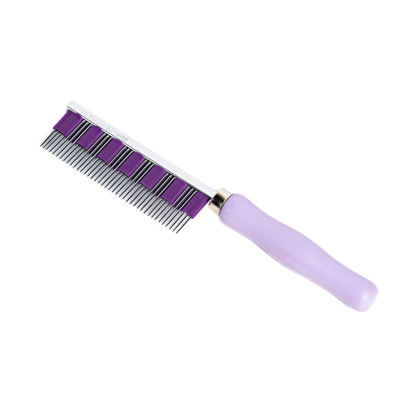 Small Pet Select - Hair Buster Comb for Rabbits, Cats and Dogs, Metal Pet Comb for Shedding and Detangling, Grooming Tool for Small Pets with Long and Short Fur - Image 1
