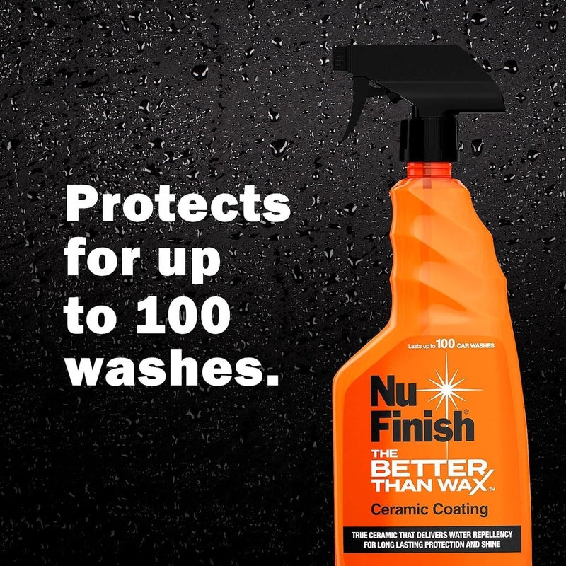 Nu Finish Exterior Finish Detailing Kit, Car Care Kit Protects Car Exterior, Includes Nu Finish Scratch Doctor Car Scratch Remover, Better Than Wax Ceramic Coating and Once A Year Car Polish, 3 Count - Image 3