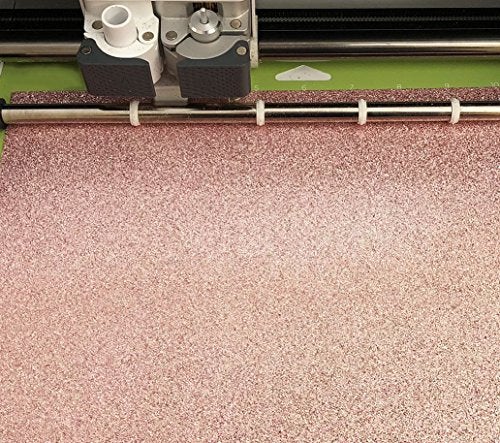 Crafasso 12" x 12" 300gms Heavy & Premium Glitter cardstock, 15 Sheets, Rose Gold - Image 3