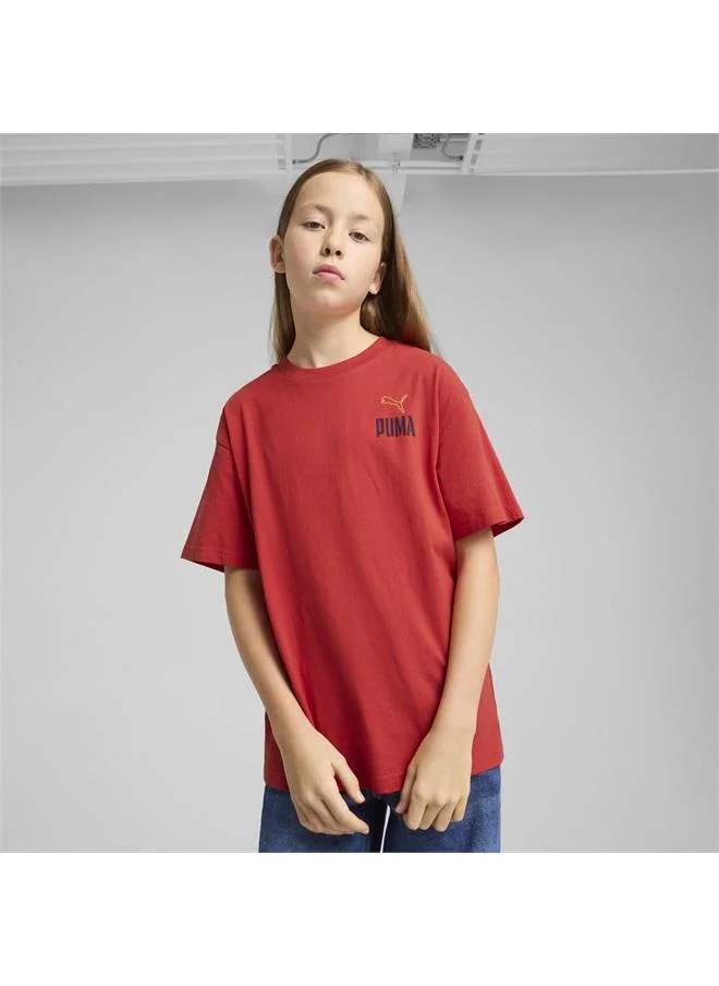 بوما Road To Unity Relaxed Graphic Tee Youth