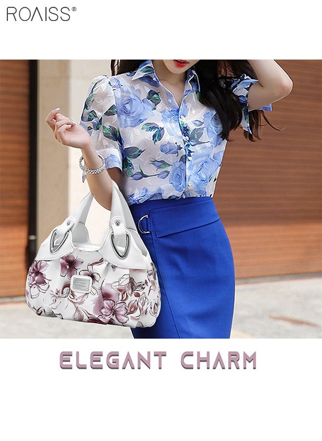 Women's PU Leather Handbag Fashion Ink Printing Pleated Large Capacity Messenger Bag - pzsku/Z710EF6C9C81988698A47Z/45/_/1701680550/e817c9dd-7bdd-4669-9280-b04a4e05d78f