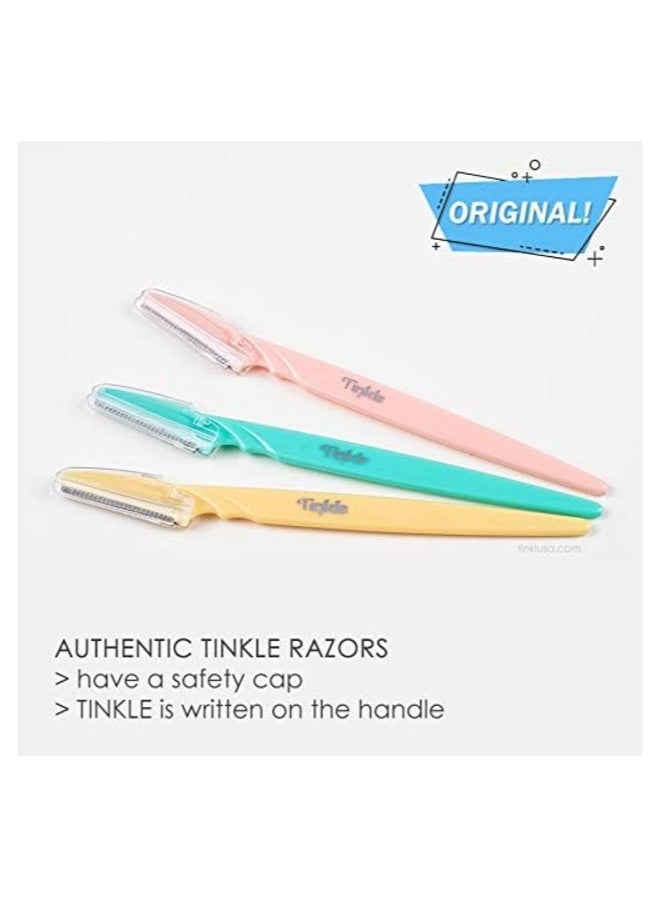 Tinkle - Tinkle 12 PCS Eyebrow or Face Hair Removal Safety Razors Trimmer Shaper Shaver cosmetics - Image 1