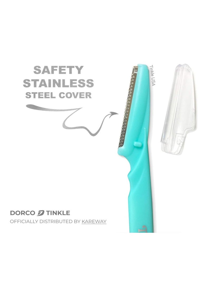 Tinkle - Tinkle 12 PCS Eyebrow or Face Hair Removal Safety Razors Trimmer Shaper Shaver cosmetics - Image 1