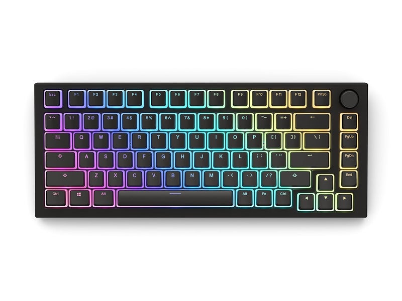 Glorious Aura V2 (Black) - PBT Pudding Keycaps for Mechanical Keyboards - ANSI (US), ISO Compatible - Supports Full Size, TKL, 75%, 60% Layouts - Image 4