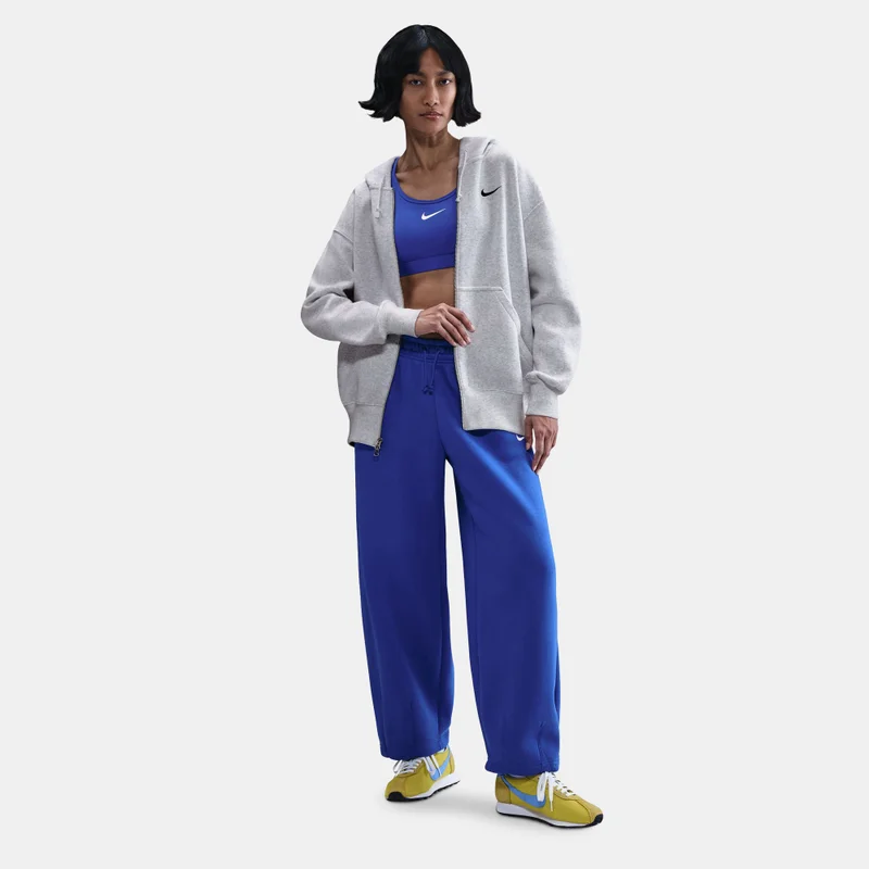 Nike Black Women's Sportswear Phoenix Oversized Fleece Hoodie for Women | Best Price UAE