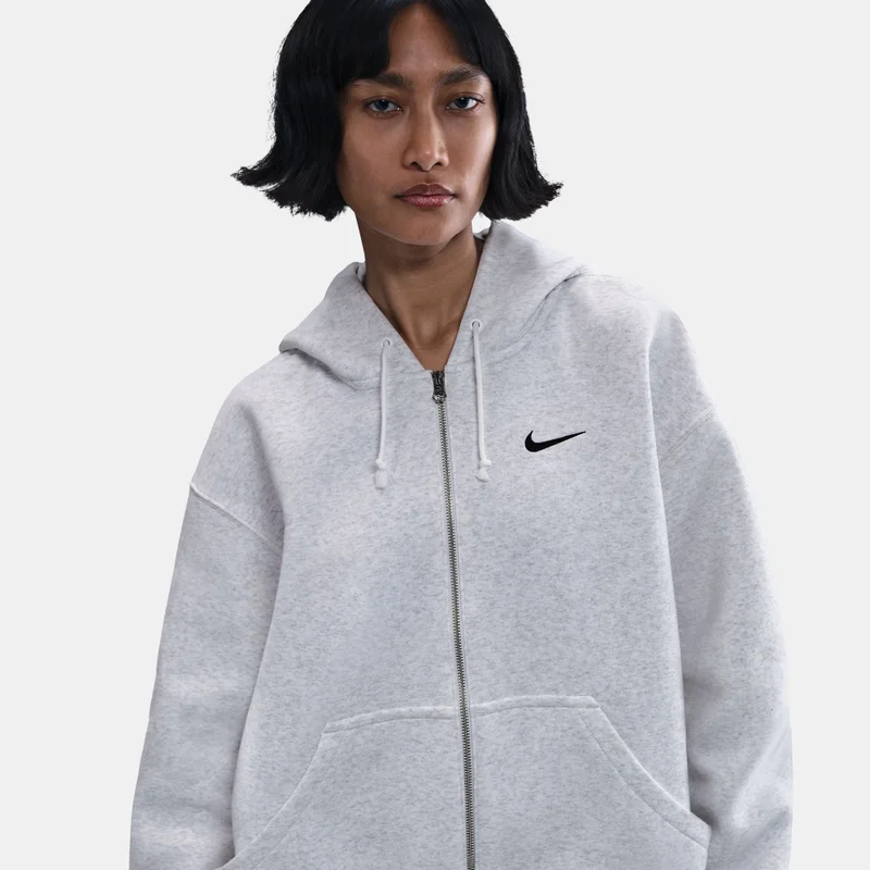 Nike Black Women's Sportswear Phoenix Oversized Fleece Hoodie for Women | Best Price UAE