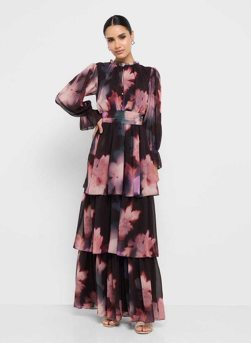 Frock and Frill Ruffle Detail Tiered Maxi Dress  - Image 4