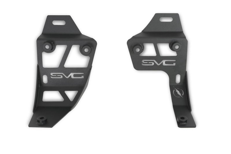 DV8 Offroad حوامل مصابيح مزدوجة DV8 Offroad لجيب رانجلر JL 4xe من 2021-2025 | تركيبات (2) مصابيح 3 بوصة على العمود A من كل جانب - Image 4