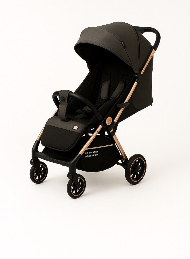 Kidilo Lightweight Travel Stroller - Flight-Approved, One-Touch Automatic Fold & Compact Suitcase Design - Image 1