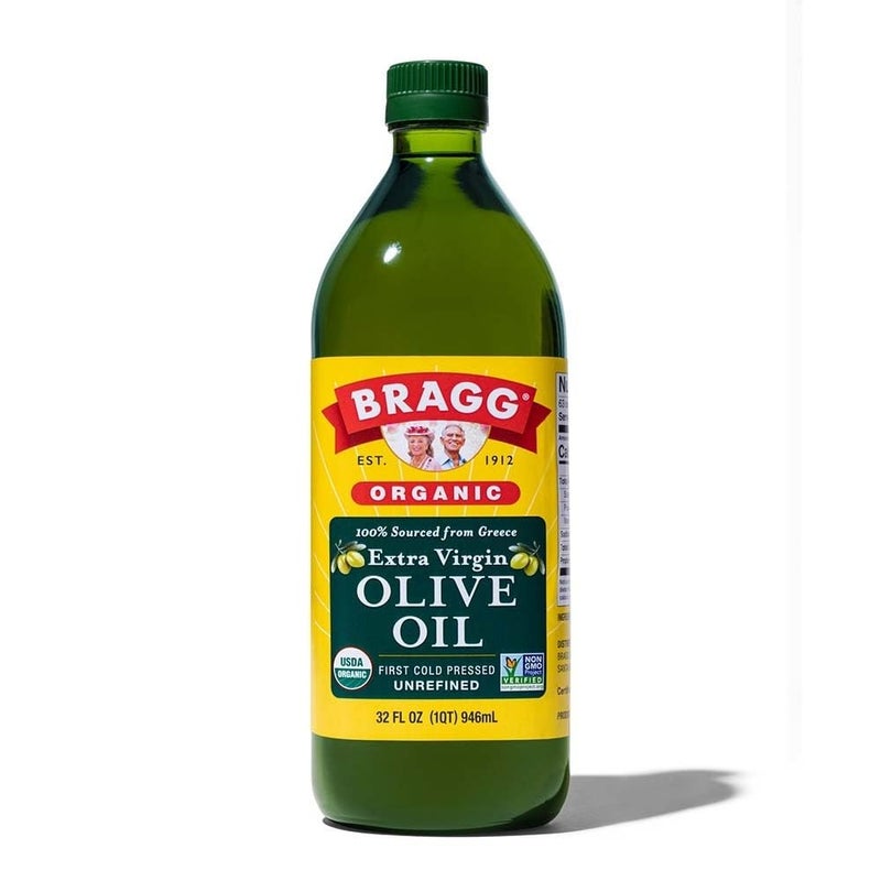 Bragg Organic Extra Virgin Olive Oil  32 fl oz  Sourced from Organic Greek Koroneiki Olives  Great for Cooking at Home - Image 3