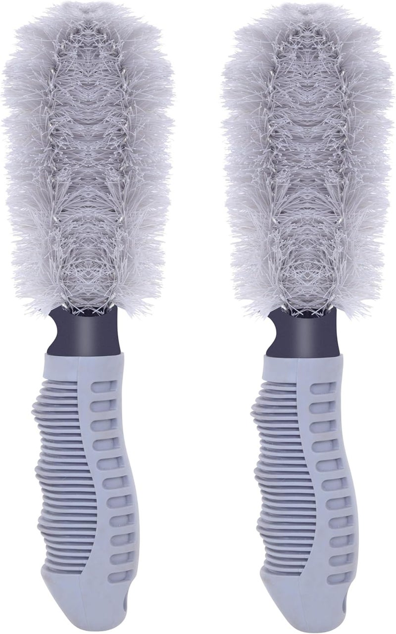 Autofy Rim Tyre Cleaner Brush Car Cleaning Brush for Rim Cleaning Liquid Nylon Bristles Car Microfiber Duster Perfect for Tire Rubber Car Accessories – used with Tyre Puncture Kit and Microfiber Cloth Market popular practical build - Image 1