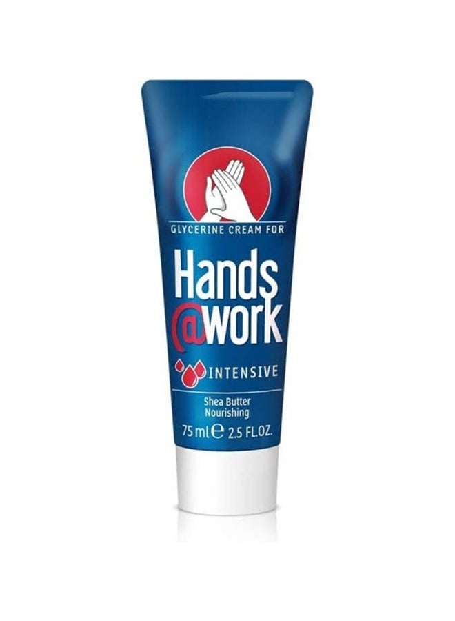 Hands@work كريم العناية المركزة لليدين بزبدة الشيا المغذية | رجال ونساء | 75 مل - Image 1
