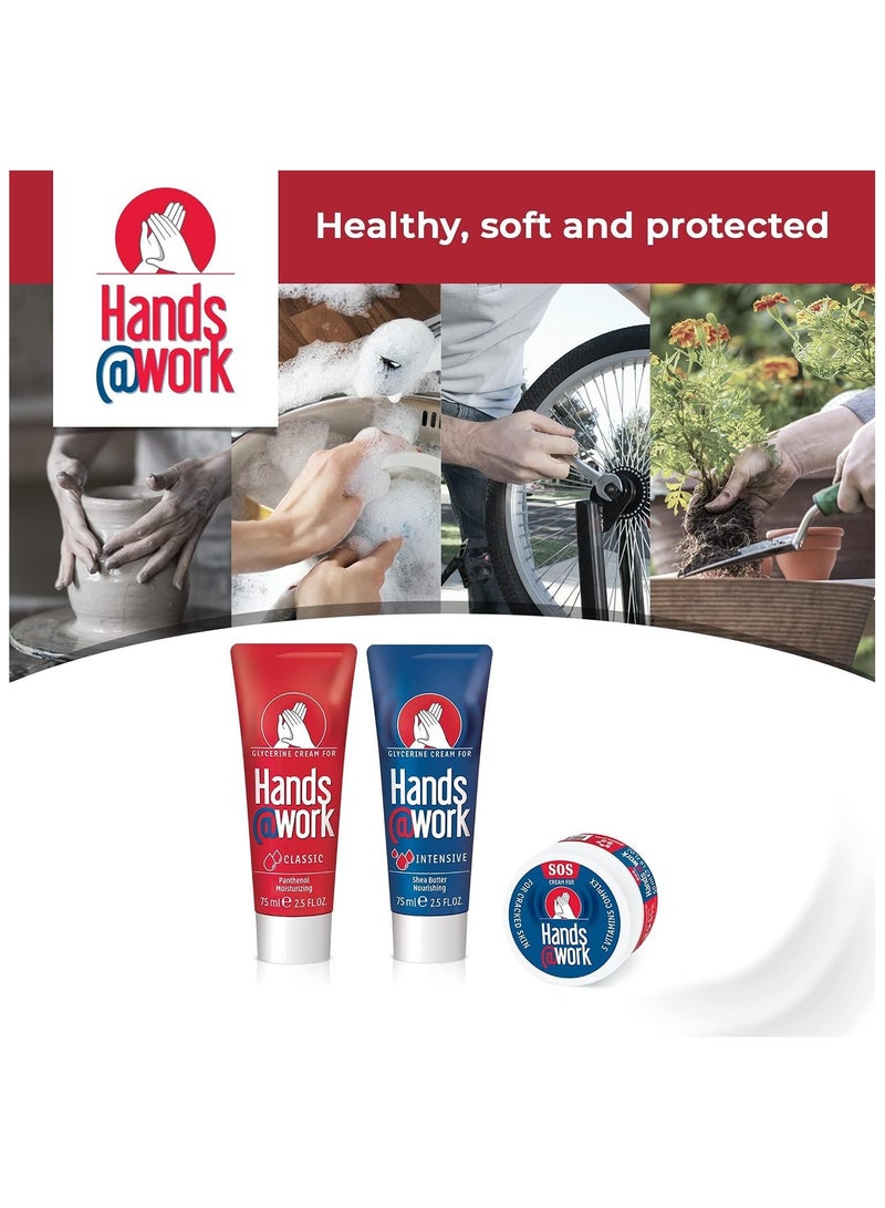 Hands@work كريم العناية المركزة لليدين بزبدة الشيا المغذية | رجال ونساء | 75 مل - Image 5
