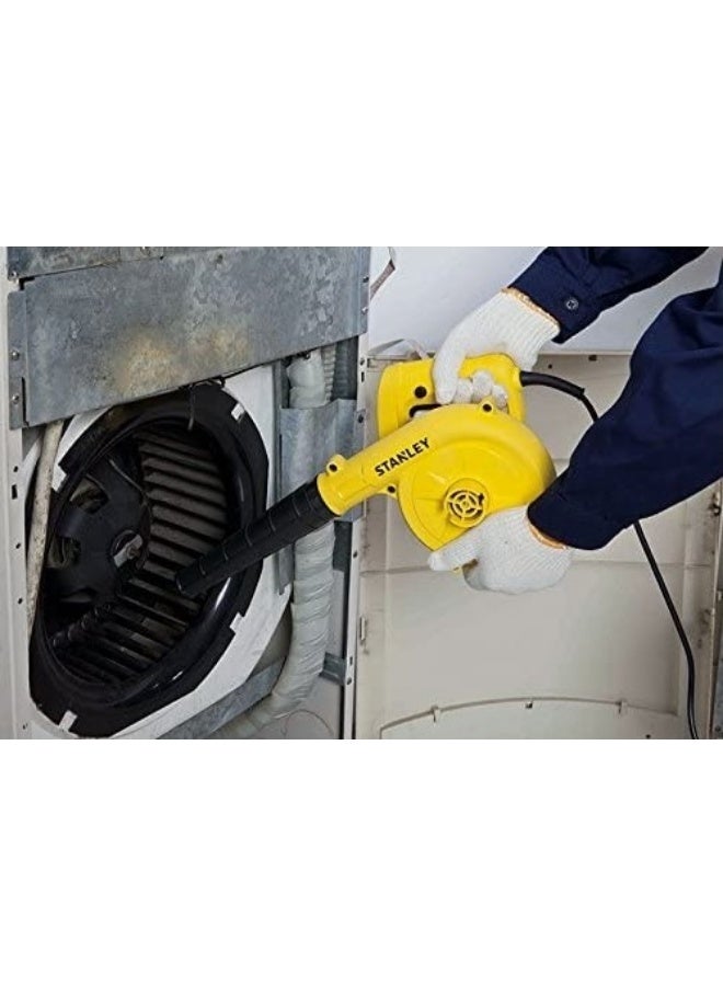 ستانلي STANLEY STPT600 – منفاخ هواء كهربائي 600 واط | دفع وشفط، تصميم خفيف وفعّال - Image 3