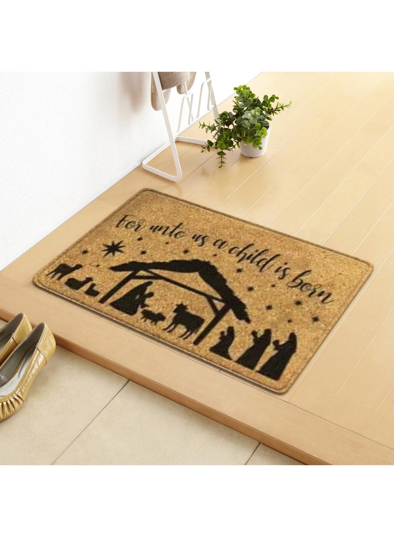 Bluejw Indoor Door Mat Durable Front Door Mats For Entryway Non Slip Absorbent Resist Dirt Entry Rug Doormat Indoor Entrance Machine Washable - Image 1
