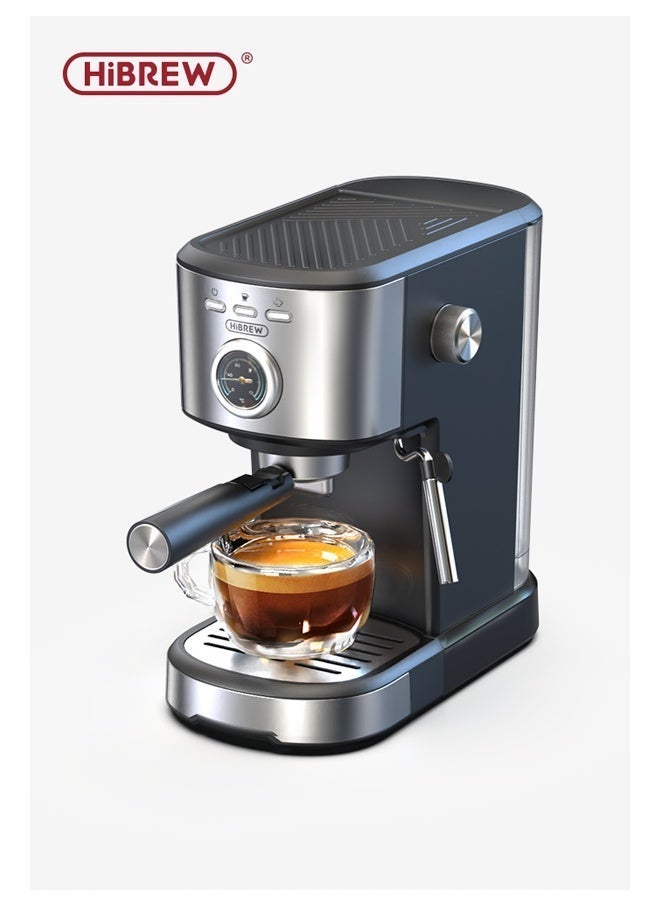 هيبرو ماكينة قهوة إسبريسو هاي برو، ماكينة قهوة شبه أوتوماتيكية، شاشة عرض درجة الحرارة H5A - Image 1