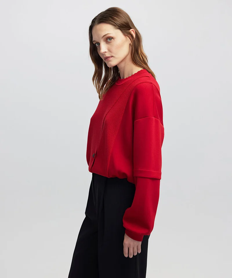Ipekyol  Buttoned Sweatshirt for Women | Best Price UAE
