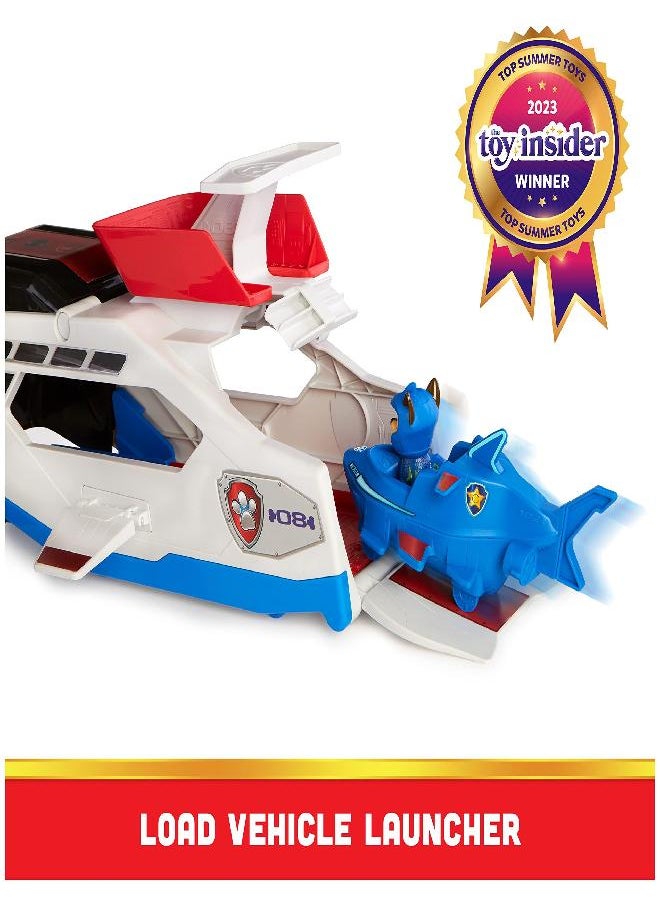 Paw Patrol Aqua Pups Whale Patroller Team Vehicle with Chase Action Figure, Toy Car and Vehicle Launcher, Kids Toys for Ages 3 and up - pzsku/Z710FBE72FF79552F7DCAZ/45/_/1686135174/c25a8d4e-a77b-442c-8a5a-b42598f9c5e0