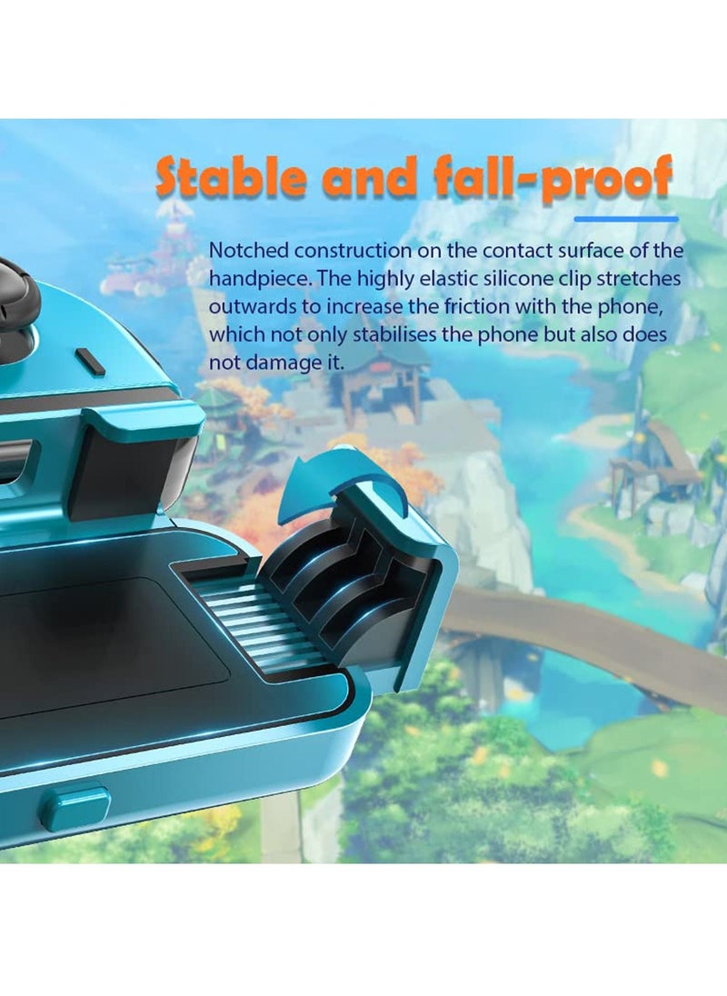 SYOSI - Game Conteoller Grip Holder for Nintendo Switch Joy-Con and for iPhone with Ios 16, Mobile Game Joystick for iPhone 14 Pro Max/14/13/12/11/X/8 Plus - Image 1