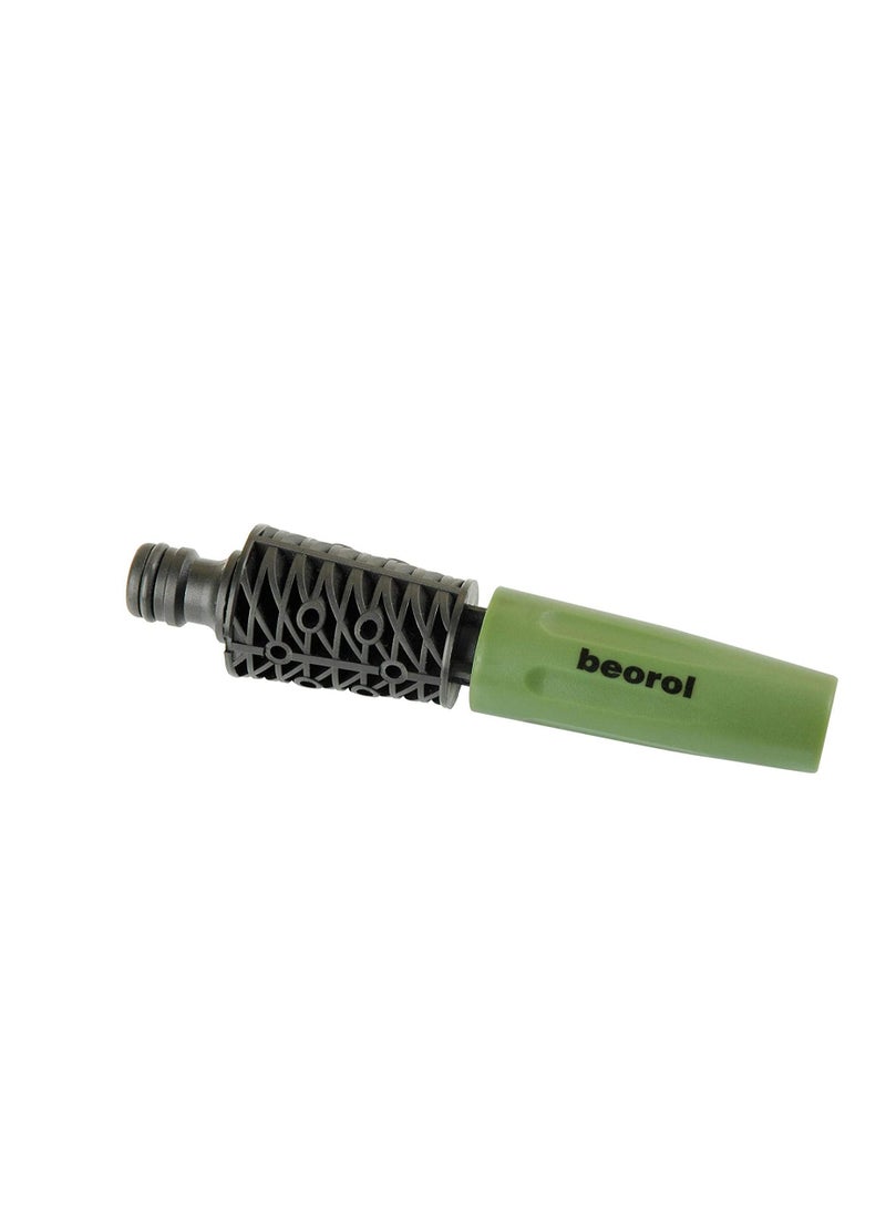 Beorol-Garden pipe adjustable snap-In twist nozzle connector 13cm - Image 1