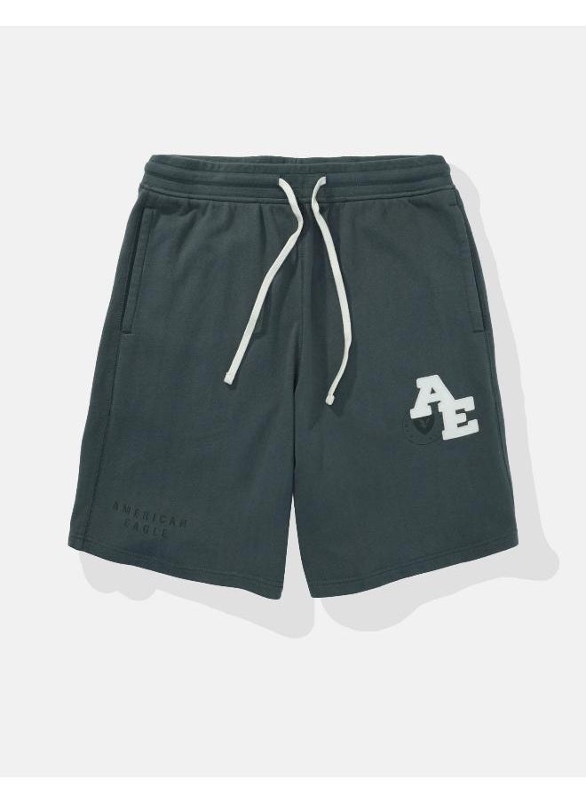 American Eagle Fleece Graphic Sweat Short  - Image 3