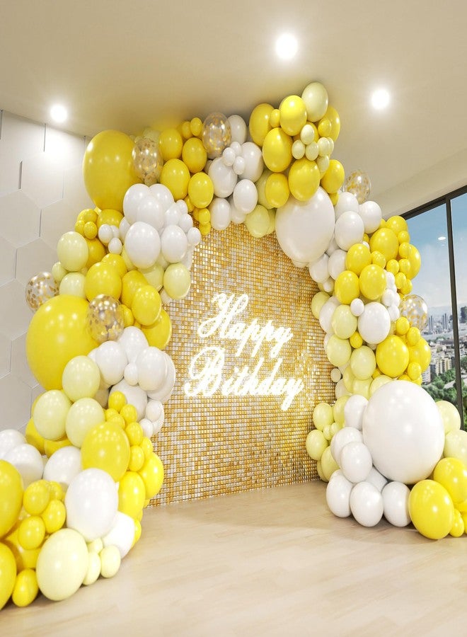 ADOINBY Yellow Balloons Set - Image 1