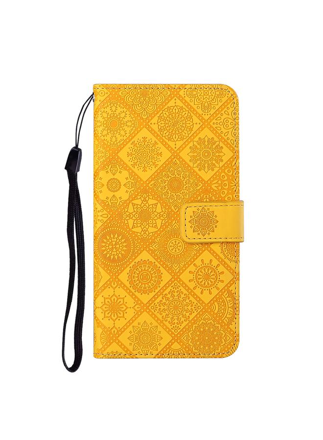 S-TOP Case For Honor X6a / X6b Ethnic Style Embossed Pattern Leather Phone Case - Image 2