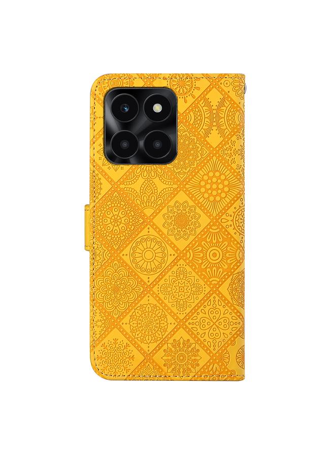 S-TOP Case For Honor X6a / X6b Ethnic Style Embossed Pattern Leather Phone Case - Image 3