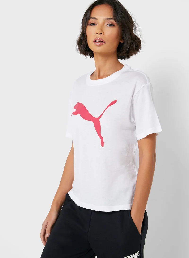 PUMA Modern Sports Logo T-Shirt for Women Best Price Bahrain